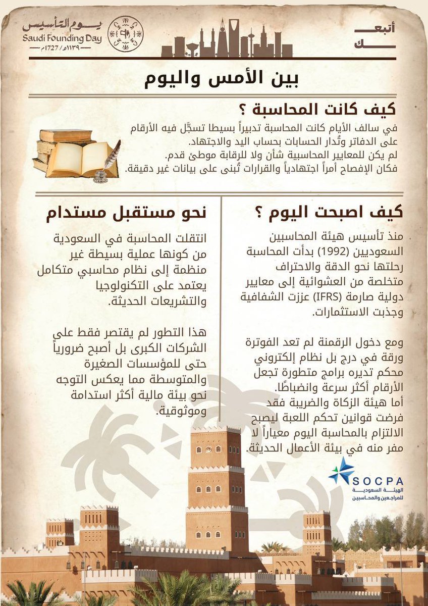 بين الأمس واليوم✨

من تلك الأيام التي كانت فيها الأيدي تكافح الورق إلى زمن تتحدث فيه الشاشات بلغة لاتعرف الهدوء📃💻
#يوم_التأسيس 
#يوم_بدينا_1727