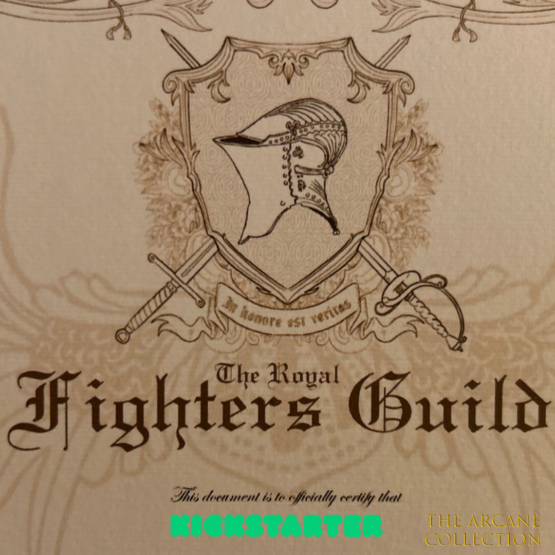 JRRDunlop's tweet photo. For those who master the blade... Fighter Class Certificate, launching March 5th ⚔️

🎭 Something magical is coming! https://t.co/IwkjNAIXBD

#DnDWizard #TabletopRPG #DungeonMaster #RPGCollector #DnDCollectibles #TheArcaneCollection #Certificates #Kickstarter https://t.co/bemcYWsEt3