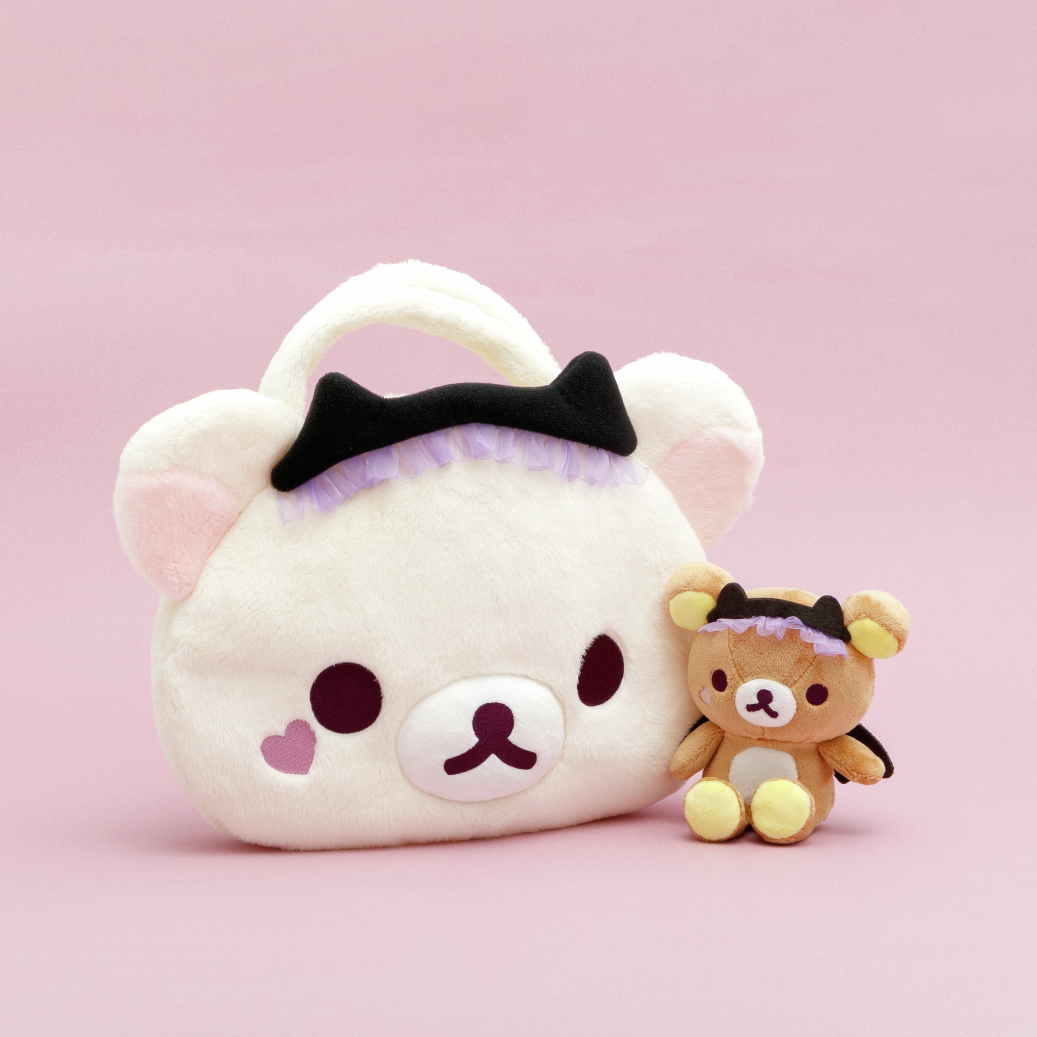 コリラックマのおでかけぬいぐるみバッグセット 受注生産 コリラックマ こあくま リラックマごゆるりサイト公式 on X: 