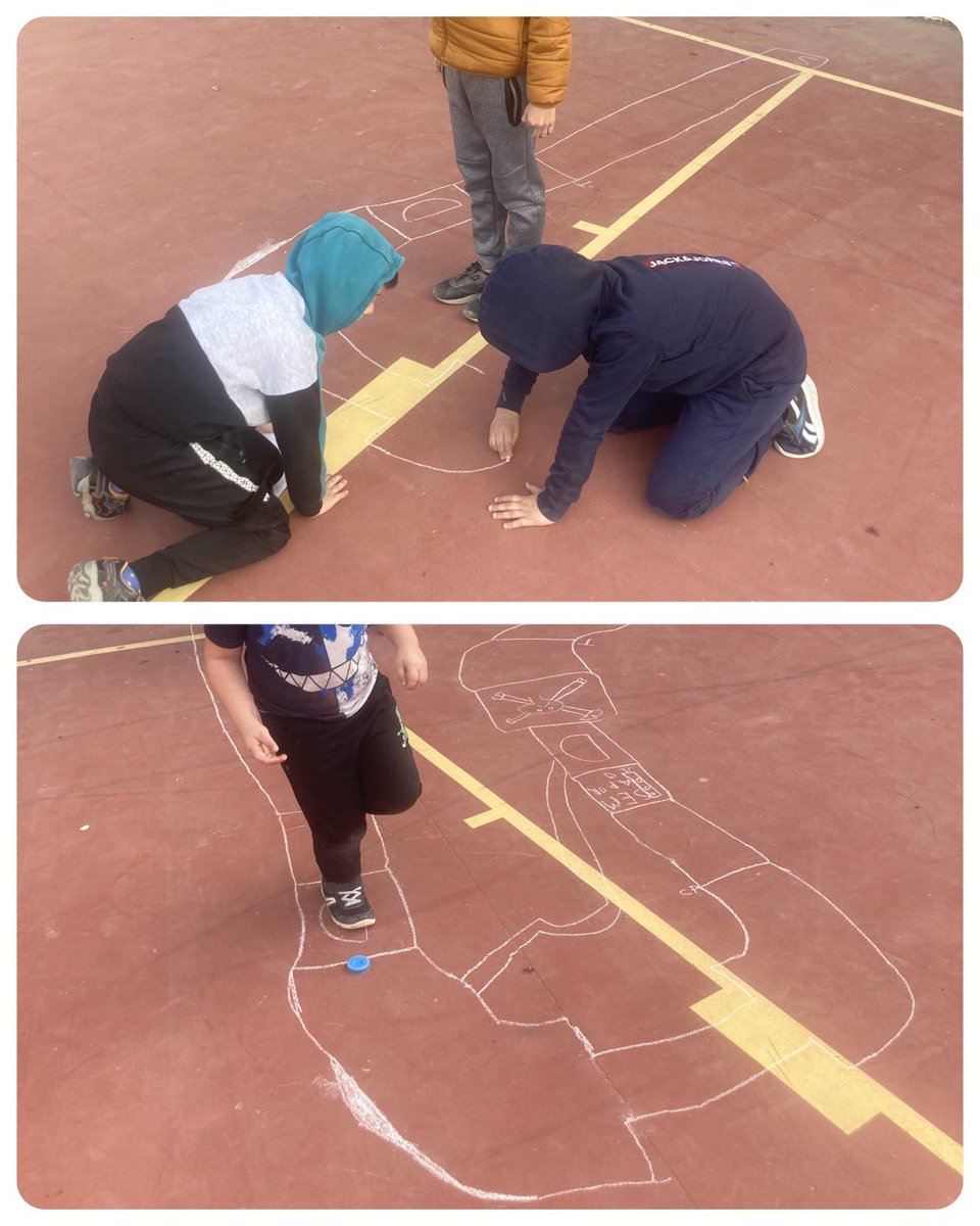 Y por fin llegó el gran día!!!
Y l<a href="/s/">『S』</a> niñ@s de 3ro pudieron completar su proyecto colaborativo, plasmar en el suelo y practicar sobre su circuito 💪👏🙌
Enormemente satisfecho del producto final de esta SA “Precaución amig@ conductor/a”🚙👮(no tanto de cómo ha quedado el patio)😅
