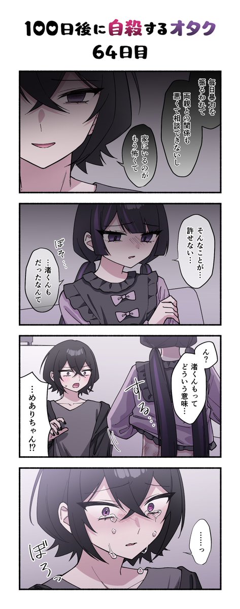 「100日後に自殺するオタク」
64日目 