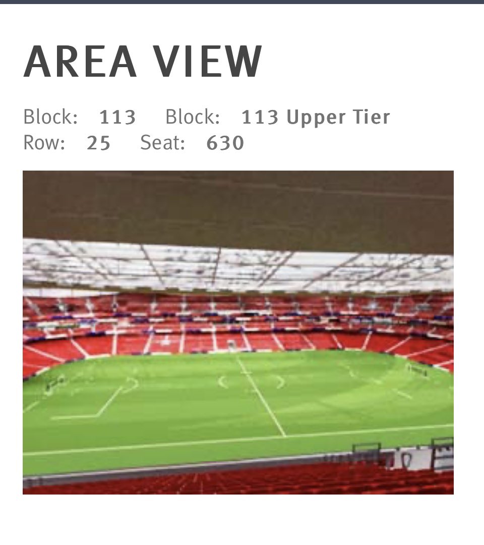 EastEndGunner's tweet photo. Ticket for todays game guys £110 half way line seat hit me up before it goes 🔴⚪️🔴⚪️ https://t.co/4wIeiTJbMA