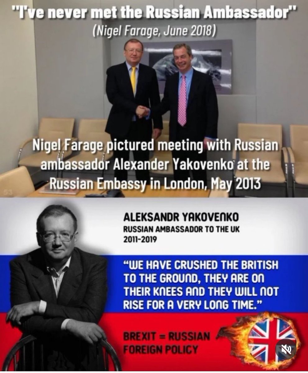 <a href="/Nigel_Farage/">Nigel Farage MP</a> Reform is Putin's poodle. We true 🇬🇧 Britons 🏴󠁧󠁢󠁥󠁮󠁧󠁿🏴󠁧󠁢󠁷󠁬󠁳󠁿🏴󠁧󠁢󠁳󠁣󠁴󠁿 stand up to bullies. Zelenskyy has more bravery in his pinkie than surrender monkey Farage.