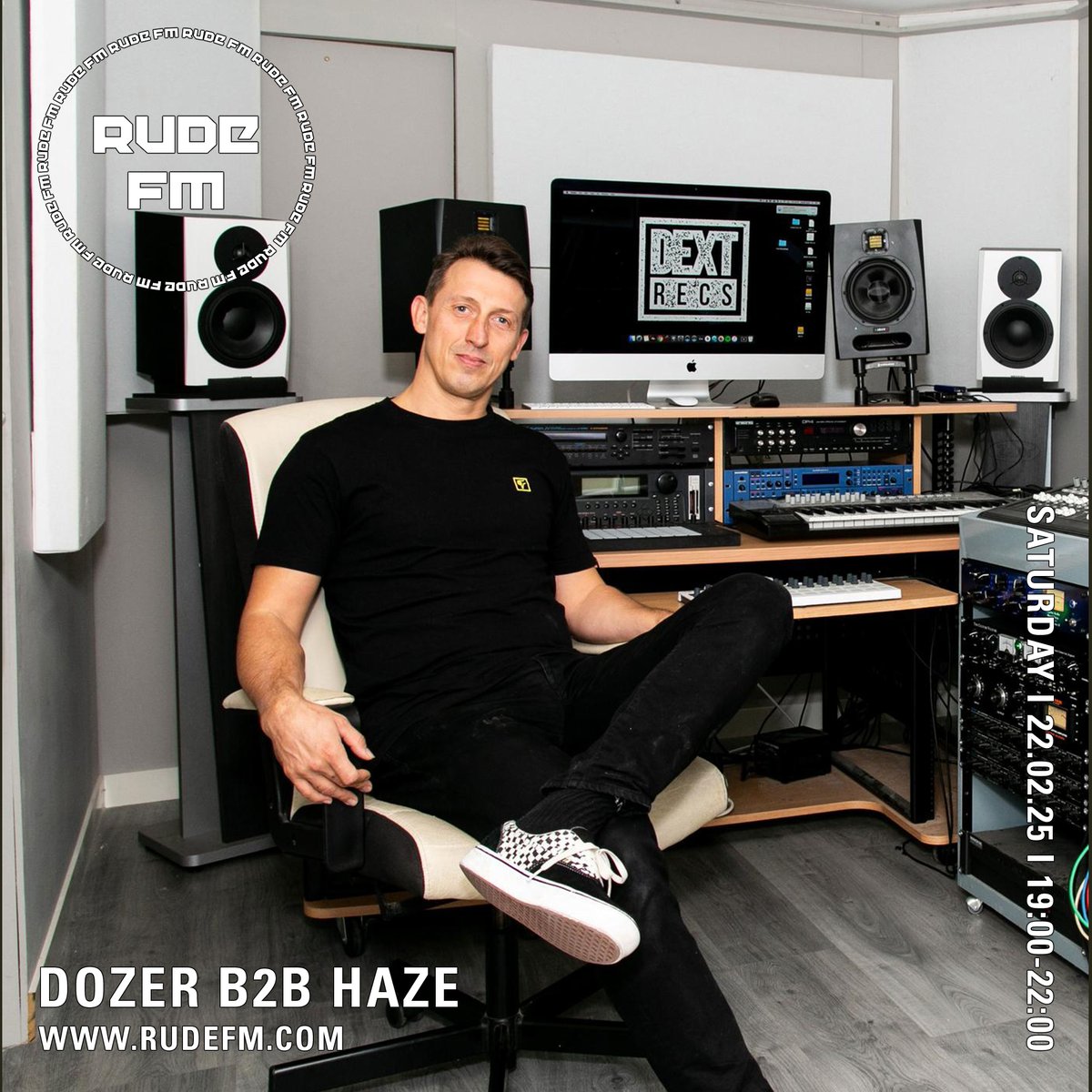 DozerDJ's tweet image. You can catch me today on @RudeFM alongside badboy DJ Haze, 7-10pm! 

We are both big fans of Jungle, new and old, so it's going to be Jungle all the way.

Lock via the website at rudefm.com

Text the studio on 07438 238 019 or join the Chat on website