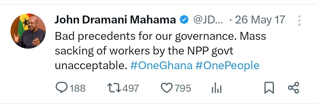 nanaapness's tweet photo. @JoyNewsOnTV @JDMahama Quoting his own, it is unacceptable! 
Is that the reset he promised Ghanaians! https://t.co/eFizHMVuSD