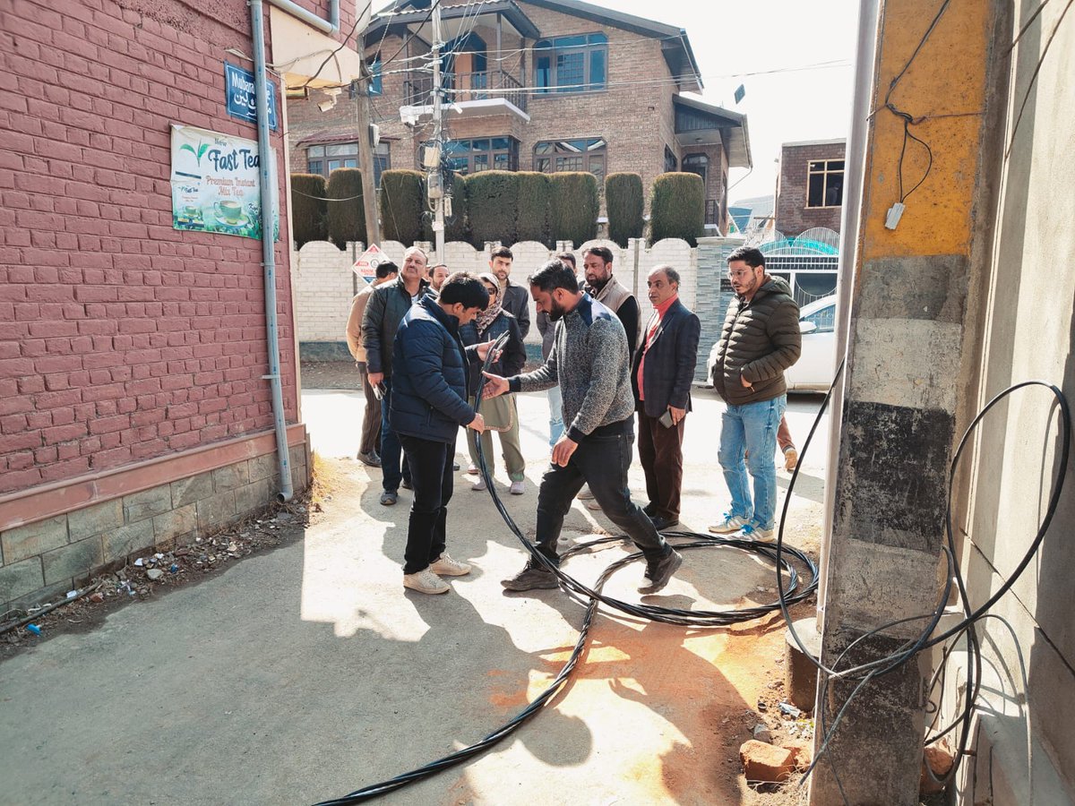 Official account of KPDCL (@kpdclofficial) on Twitter photo Chief Engineer📍KPDCL along with other officials reviews progress of ongoing works in ED Ilnd under RDSS, the Centre's premier loss reduction scheme #KPDCL #RDSS
<a href="/diprjk/">Information & PR, J&K</a> <a href="/OfficeOfLGJandK/">Office of LG J&K</a> <a href="/nasirsogami/">Nasir Sogami</a> <a href="/cekpdcl/">CHIEF ENGINEER, DISTRIBUTION, KPDCL(PDD)</a> <a href="/GreaterKashmir/">Greater Kashmir</a> <a href="/RisingKashmir/">Rising Kashmir</a> Chief Engineer📍KPDCL along with other officials reviews progress of ongoing works in ED Ilnd under RDSS, the Centre's premier loss reduction scheme #KPDCL #RDSS
<a href="/diprjk/">Information & PR, J&K</a> <a href="/OfficeOfLGJandK/">Office of LG J&K</a> <a href="/nasirsogami/">Nasir Sogami</a> <a href="/cekpdcl/">CHIEF ENGINEER, DISTRIBUTION, KPDCL(PDD)</a> <a href="/GreaterKashmir/">Greater Kashmir</a> <a href="/RisingKashmir/">Rising Kashmir</a>