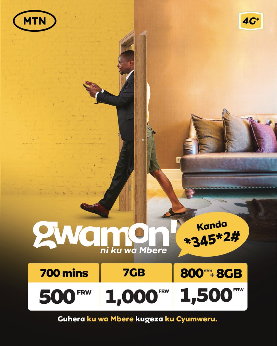 Why settle for a bad day, when you can turn it into an awesome day withGwamon' ? Dial *345* 2# this saturdy or thie coming Monday and stay connected! Whether it’s calls, browsing, or streaming, Gwamon has your ENTIRE WEEK covered.  
#WhatAreWeDoingToday #GwamoNaMTN