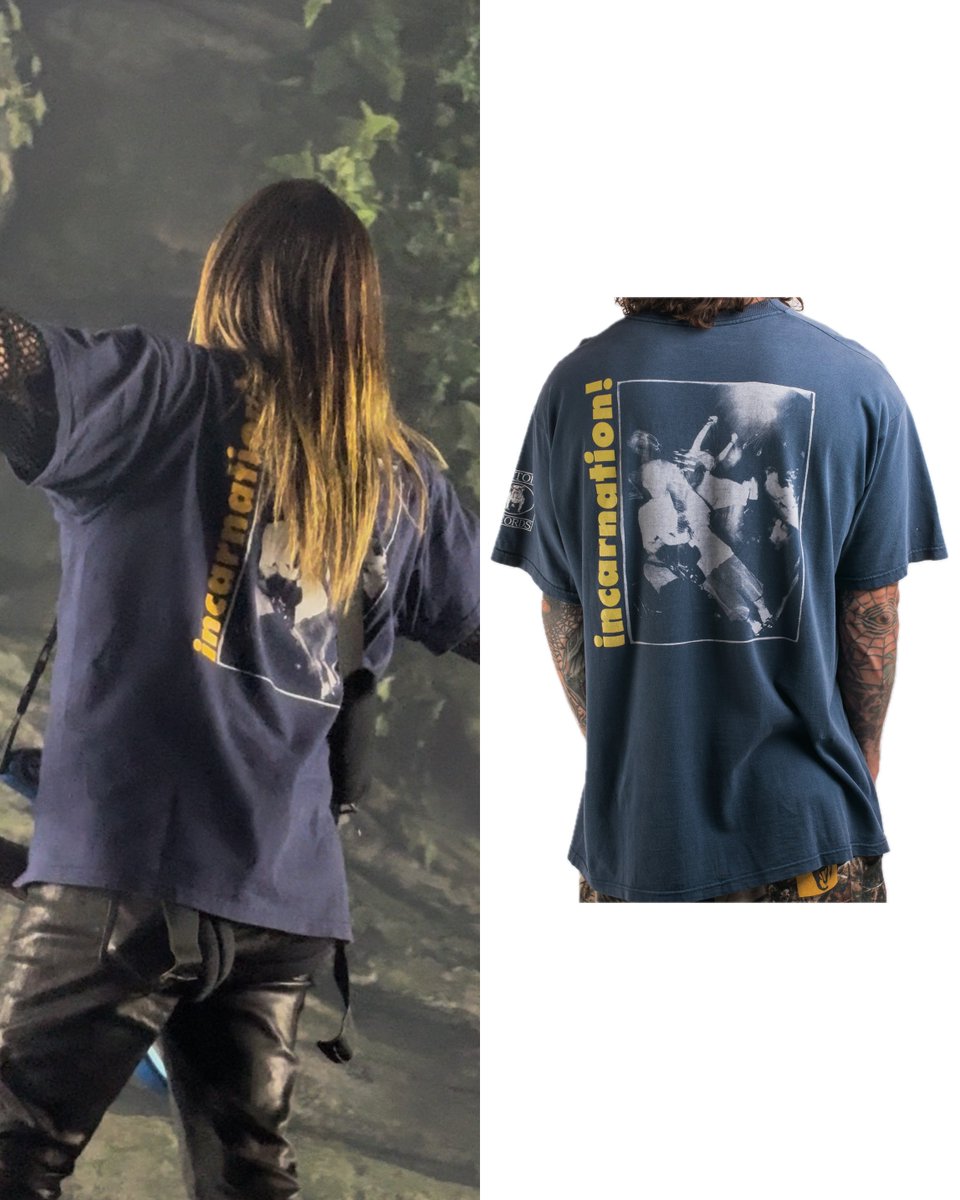 good night for @ pete wentz closet 

• Snapcase - Incarnation vintage t-shirt