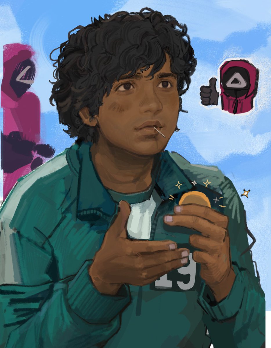 Zz6ZQ's tweet photo. 💖💖 #aliabdul #player199 #SquidGame #오징어게임 https://t.co/NeROO1HYBG