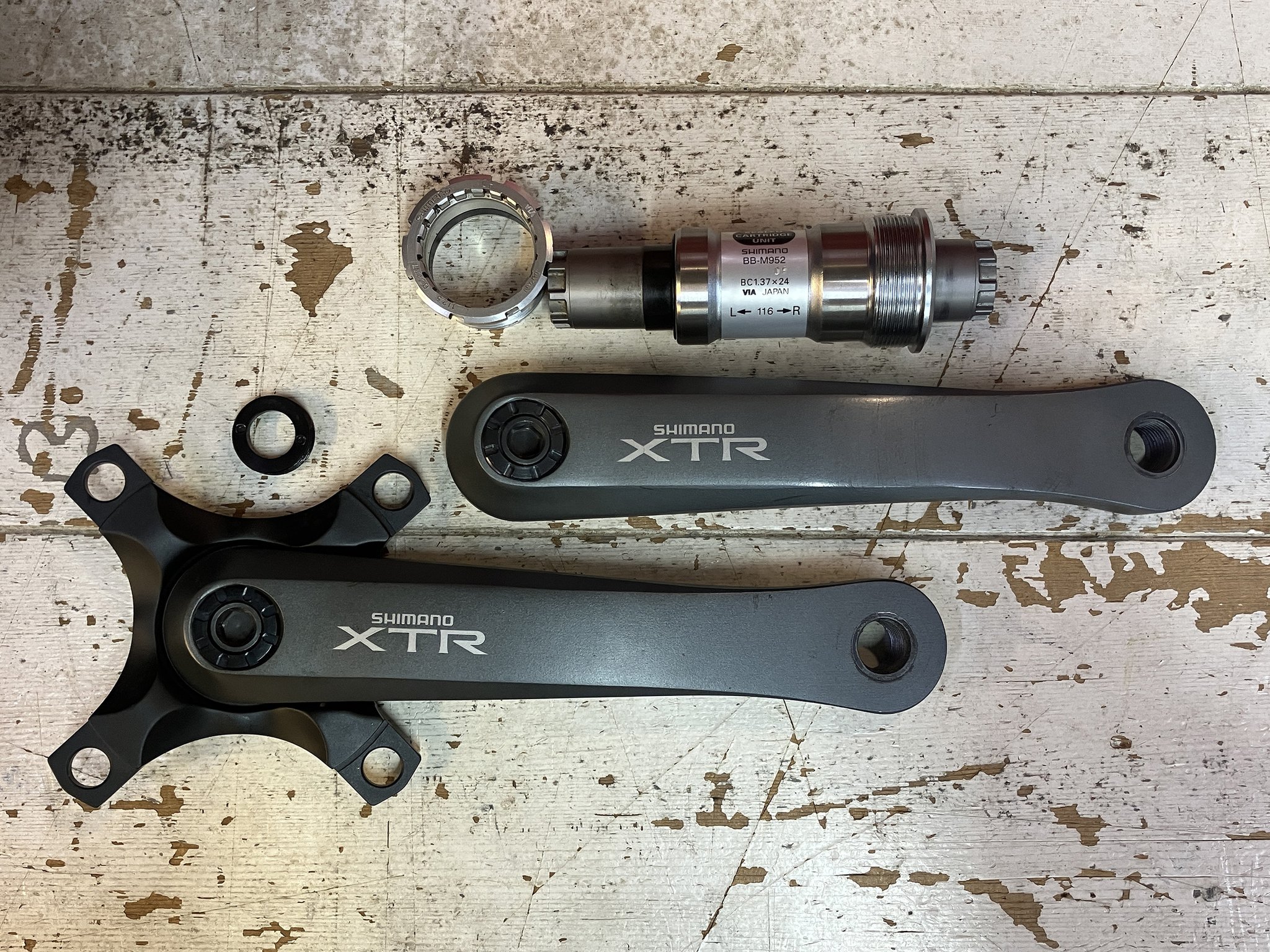 SHIMANO シマノ XTR FC-M952 クランクアーム USED品 SHIMANO シマノ XTR FC-M952 クランクアーム USED品 - メルカリ