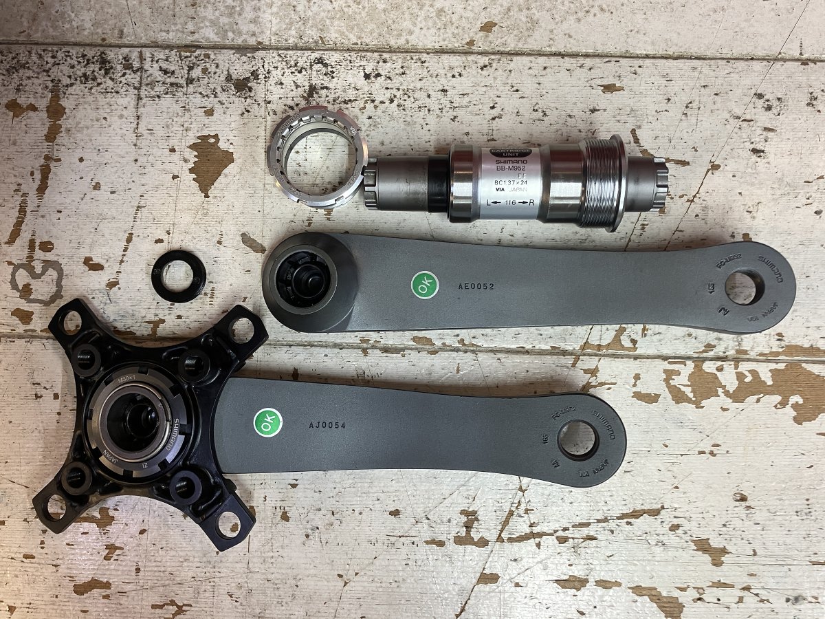 シマノ XTR FC-M952 9速用クランク プライスダウン開始】シマノ