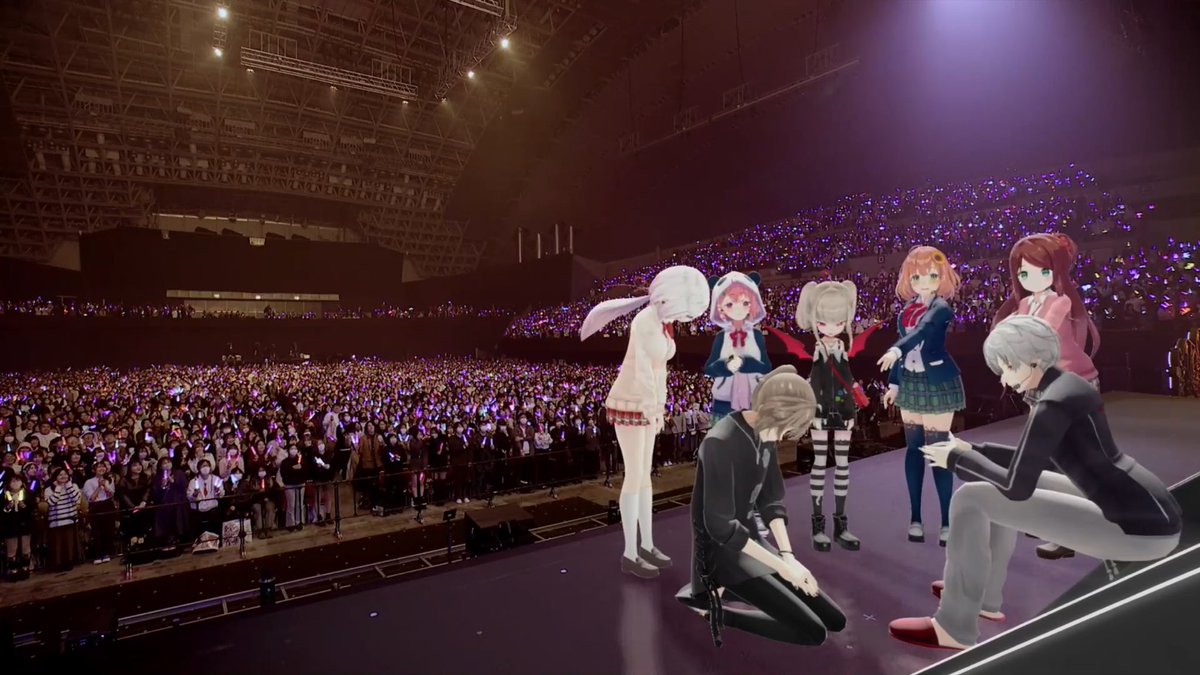 本間ひまわり ,葛葉(にじさんじゲーマーズ) ,魔界ノりりむ ,椎名唯華 「ぱしゃ 」|匂草のイラスト