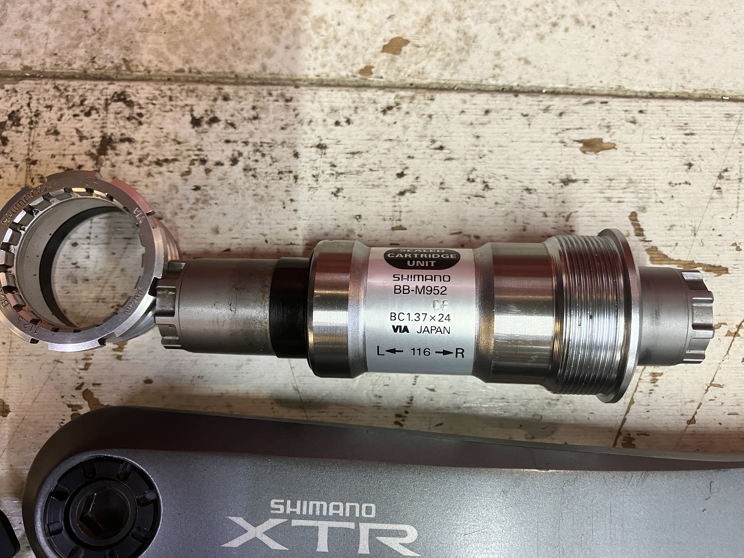 Yahoo!オークション -「シマノ shimano xtr」(クランク