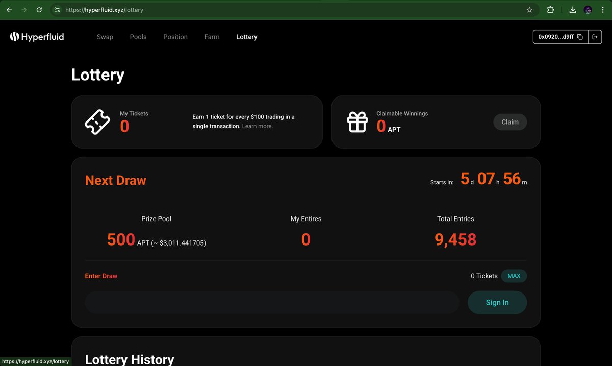 Hyperion (@hyperion_xyz) on Twitter photo We noticed that something was missing from Zachary's tweet.
Here is what he missed since Hyperfluid live on public mainnet 2 days ago
. TVL 2.5Mill USD
. Volume 30Mill USD
. On going trading contest with 500 $APT running for 1 week
. Juicy 40-160% APR
When <a href="/zacharyr0th/">zacharyr0th</a> We noticed that something was missing from Zachary's tweet.
Here is what he missed since Hyperfluid live on public mainnet 2 days ago
. TVL 2.5Mill USD
. Volume 30Mill USD
. On going trading contest with 500 $APT running for 1 week
. Juicy 40-160% APR
When <a href="/zacharyr0th/">zacharyr0th</a>