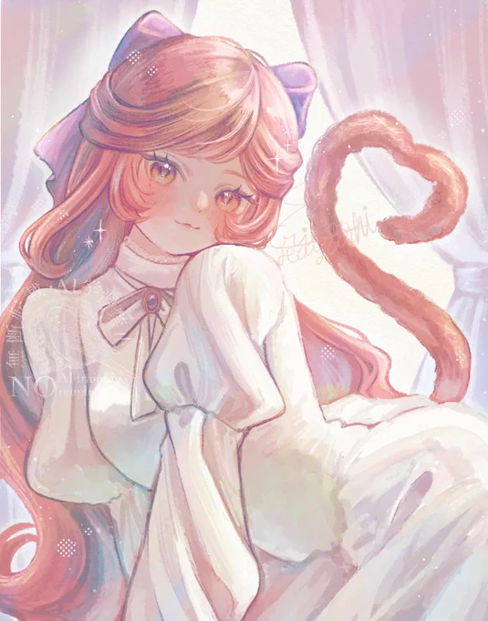 ねこのお嬢様#猫の日 #にゃんにゃんにゃんの日 