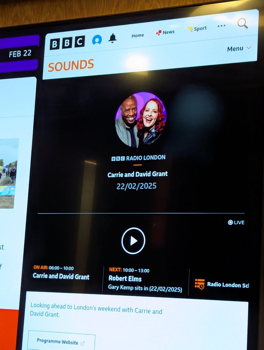 MontazMarche's tweet photo. Honoured to hype up the @LBTHArchives Communities of Liberation exhibition on BBC Radio London this morning!
Exhibition opens 1st March at Tower Hamlets Town Hall!  Come and see it!!Added bonus: a morning dance sesh with
@CarrieGrant1 and @DavidGrantSays the loveliest people ever https://t.co/QV6Ym3VyeK