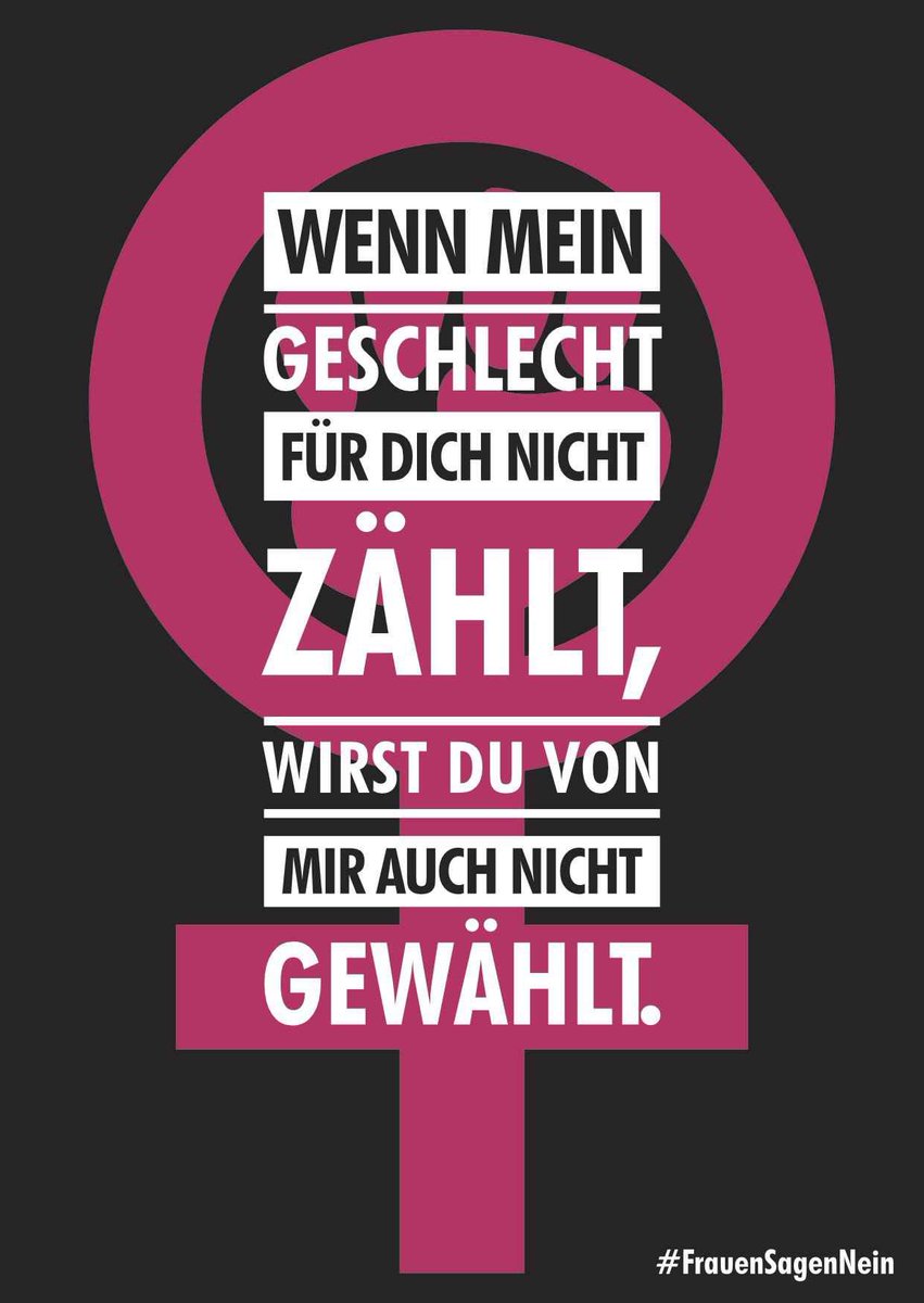 #Damenwahl
#FrauenSagenNein
#Selbstbestimmungsgesetz