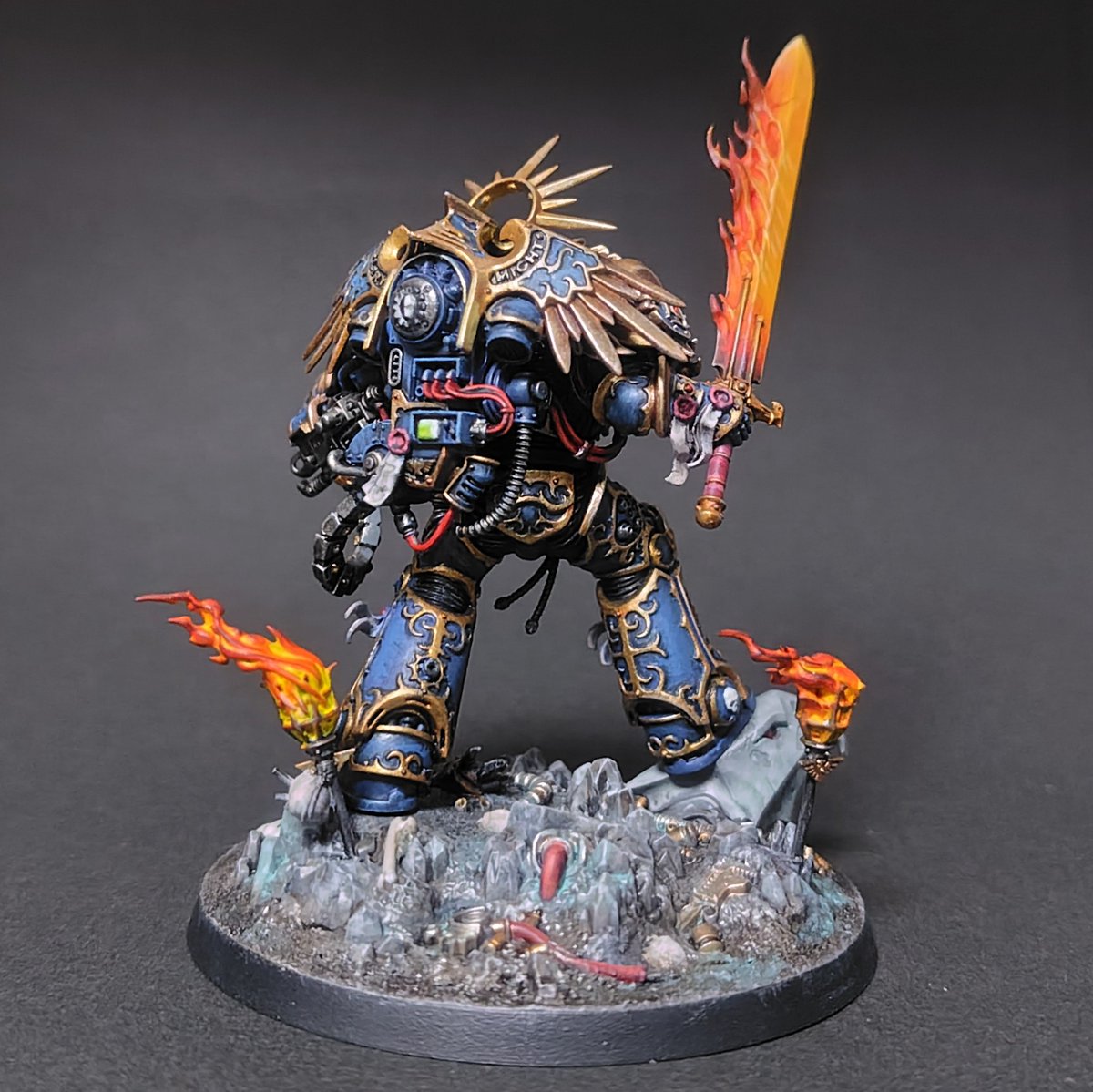 週刊ウォーハンマー79,80号のロブート・グィリマン(Roboute Guilliman