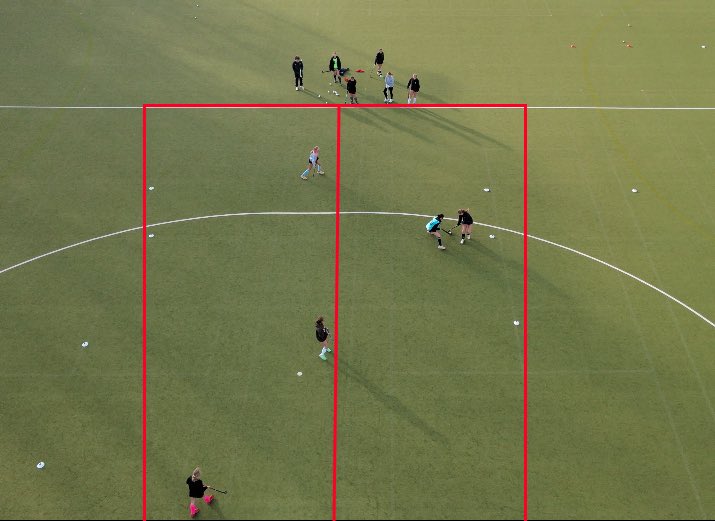 PerfXHockey's tweet photo. At @KirkhamGrammar, we used our drone to film live training sessions and then jumped straight into video analysis. This let players review, discuss improvements and head right back onto the pitch #HockeyCamp #PerfXHockey #PlayerDevelopment #HockeyCoaching #HockeyCamps @KGSHockey https://t.co/gwnehMC1b3