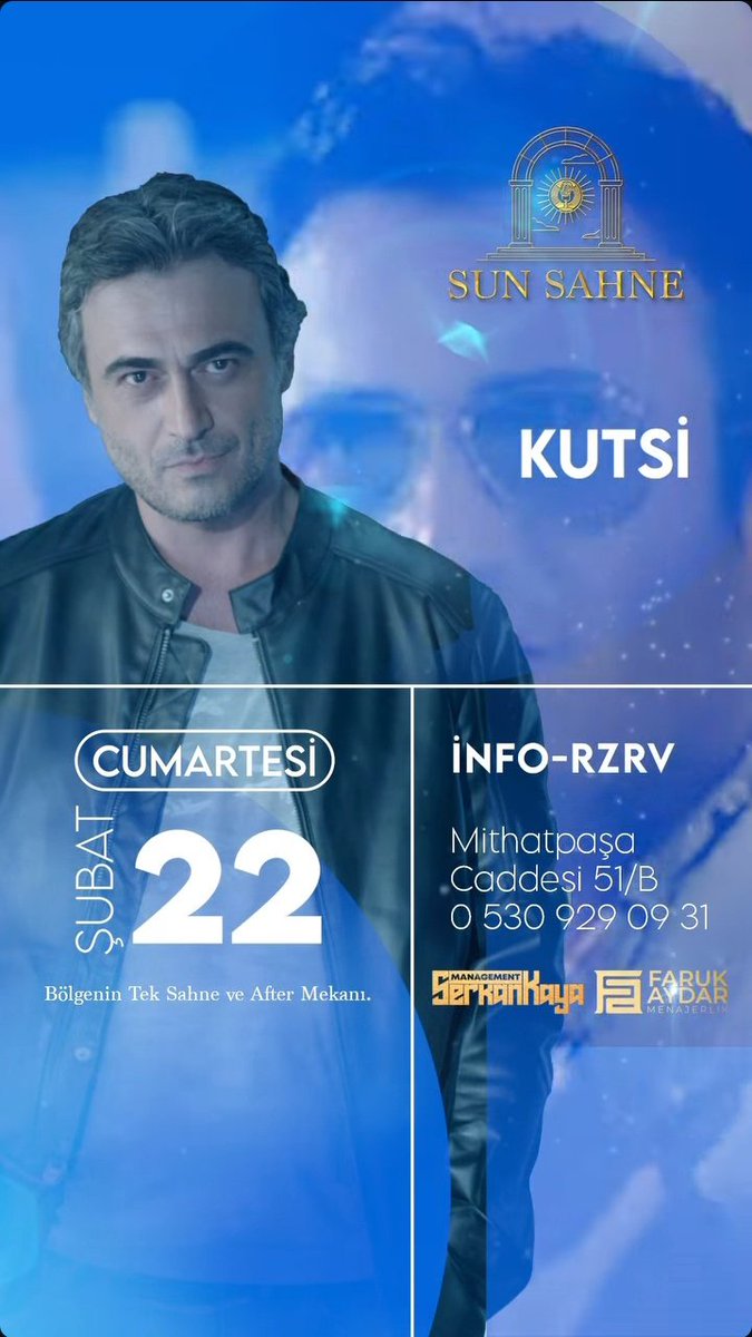 TCgmzlkartalice's tweet photo. @OfficialKutsi Bu Akşam #SunClub Ankara Sahnesinde Sevenleriyle Buluşuyor. 🫶☺🫶
🎼🎶🎵🎶🎵🎤

@ekizhalil  @kutsifanclub https://t.co/tW9ARtELDX