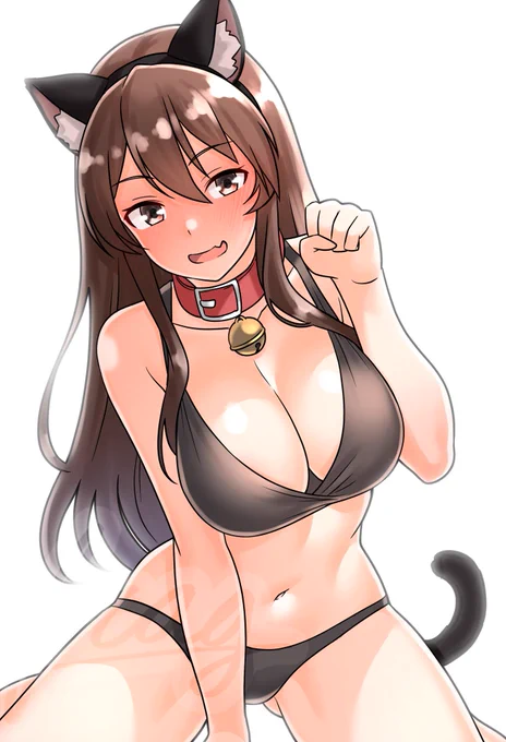 #猫の日 #艦これにゃんこ足柄さん…(◜ᴗ◝ ) 
