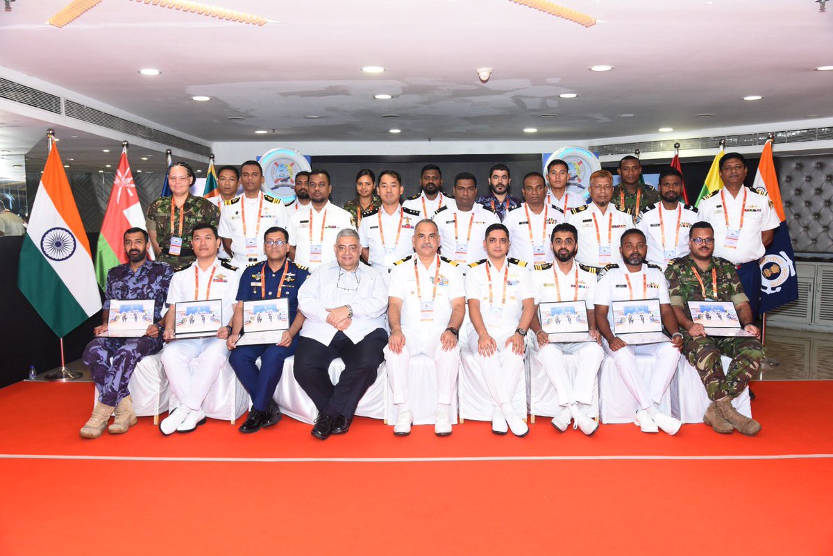 IndiaCoastGuard's tweet image. &quot;Strengthening global maritime cooperation! @IndiaCoastGuard successfully concludes week-long #MRCC #OPS &amp;amp; #SAR course for 22 participants from 6 friendly foreign countries under #ITEC. Enhancing #MaritimeSafety &amp;amp; #SAR capabilities together! 
#WeProtect #Dosti