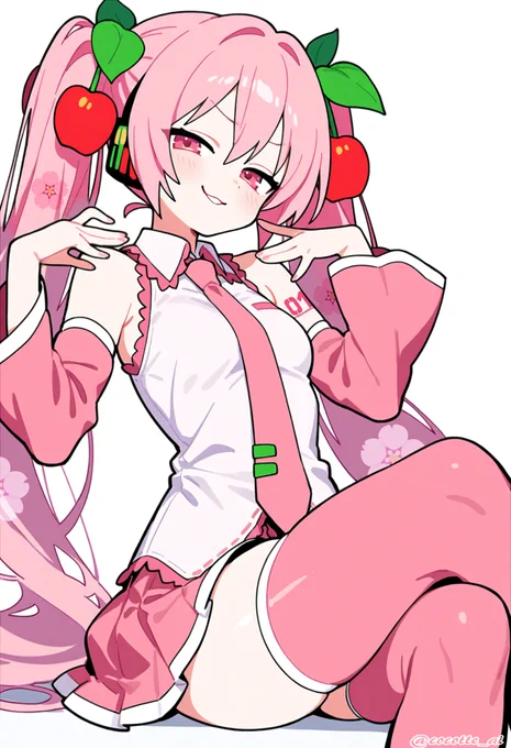 #初音ミク #桜ミク ふっ… 