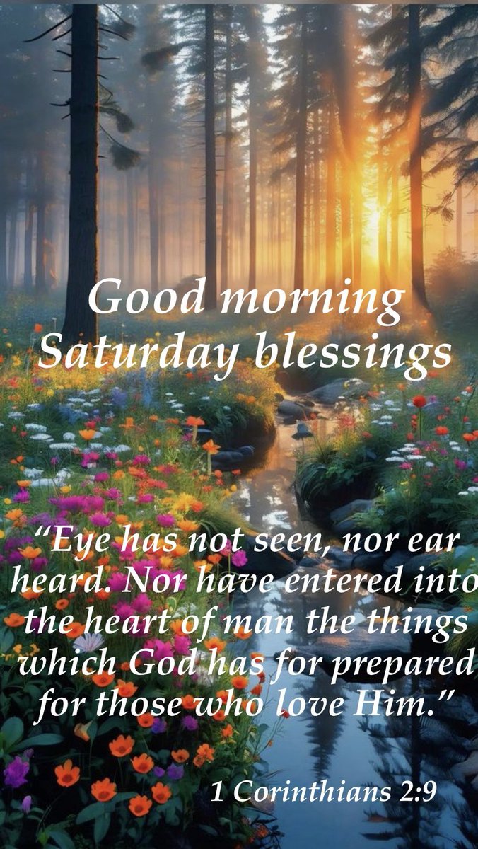 Jesus answered, “I am the way, the truth, and the life. No one comes to the Father except through me.” (John 14:6)✝️
Trusting in God is wisdom, 
Knowing God is peace,
Loving God is strength,
Faith in God is courage.🙏

Good Morning and happy Saturday awesome patriots☕️🇺🇸
May you
