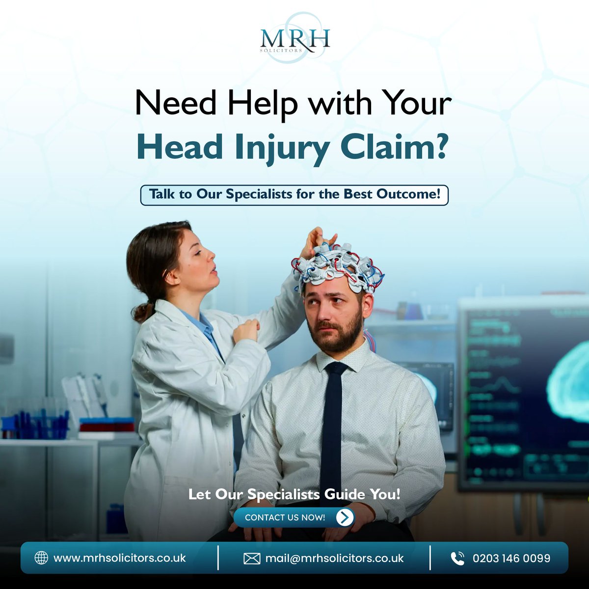 MRH_Solicitors's tweet photo. Need Help with Your Head Injury Claim?
Talk to Our Specialists for the Best Outcome!
Let Our Specialists Guide You!
📧mail@mrhsolicitors.co.uk
🌐https://t.co/FI10UNwqPS
#brainInjuryClaims #LegalSupport #InjuryLawyers #headinjury #ClaimCompensation #PersonalInjuryLaw #Justice https://t.co/Rsep1SZmrP