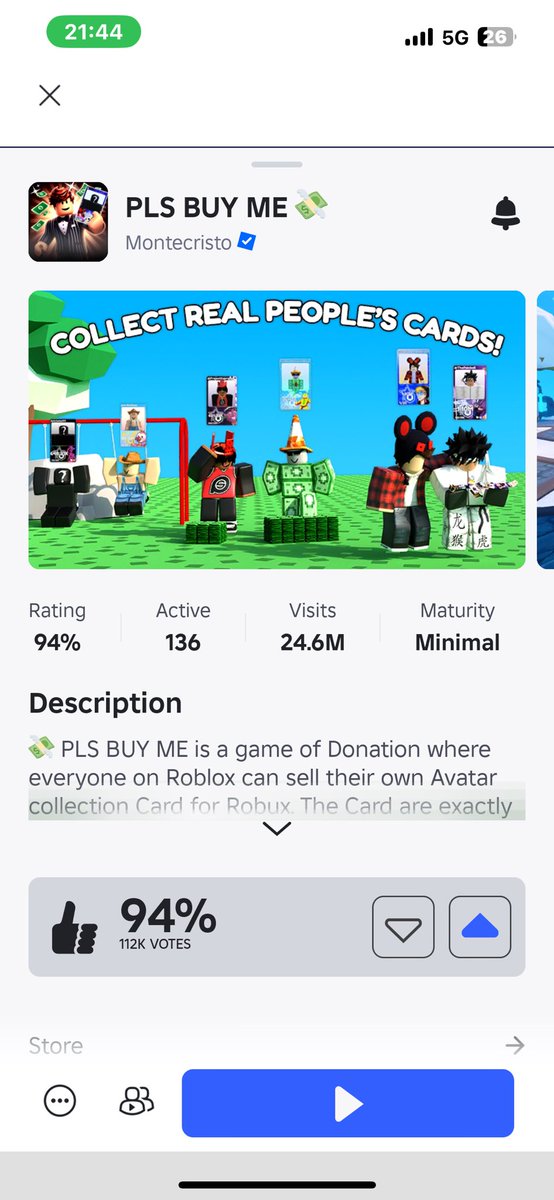 TylerBeluga's tweet photo. Lets blow up a certain game every day until it blows up! The game is… PLS BUY ME!!!! @Arts9111 and @MeloBlox made this amazing game! Guys give it some credit https://t.co/7049IWSbx0