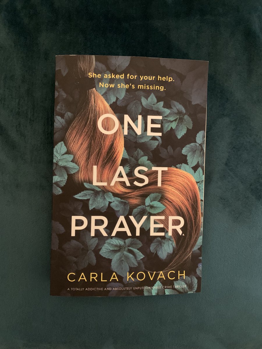 gibconsultancy's tweet photo. Another cracking thriller from the fabulous @CKovachAuthor #OneLastPrayer 1⃣🙏👀😮😬👏👏 if you haven't read the #DIGinaHarte series yet then you really should #WritingCommunity #BookTwitter #BookRecommendation https://t.co/wNQkcSh1mG
