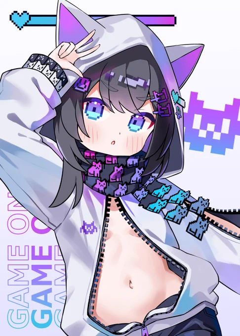 オリキャラねこ!#猫の日2025 #OC 