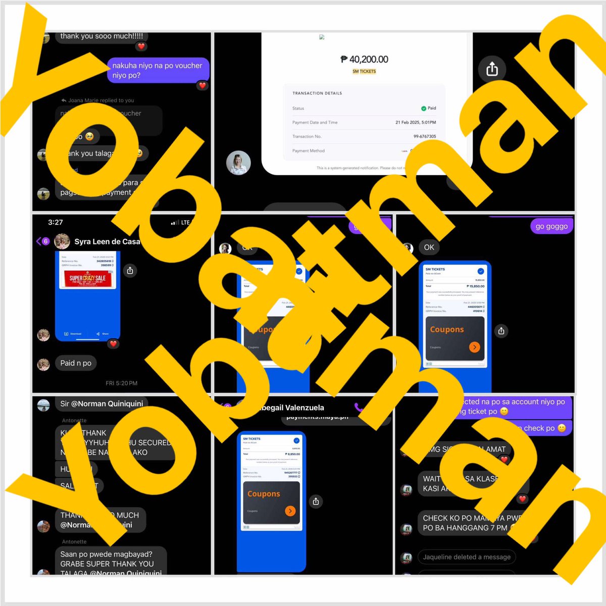 Thank you for trusting us for JHOPE TICKET ASSISTANCE !! ❤️❤️🙏

FOR YOU NEXT CONCERT TICKET ASSISTANCE KINDLY SEND US A DM! ❤️❤️❤️

#JHOPE #HOPE_ON_THE_STAGE_TOUR_Manila #HOPE_ON_THE_STAGE_TOUR