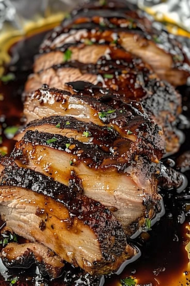 Balsamic-Glazed Pork Loin