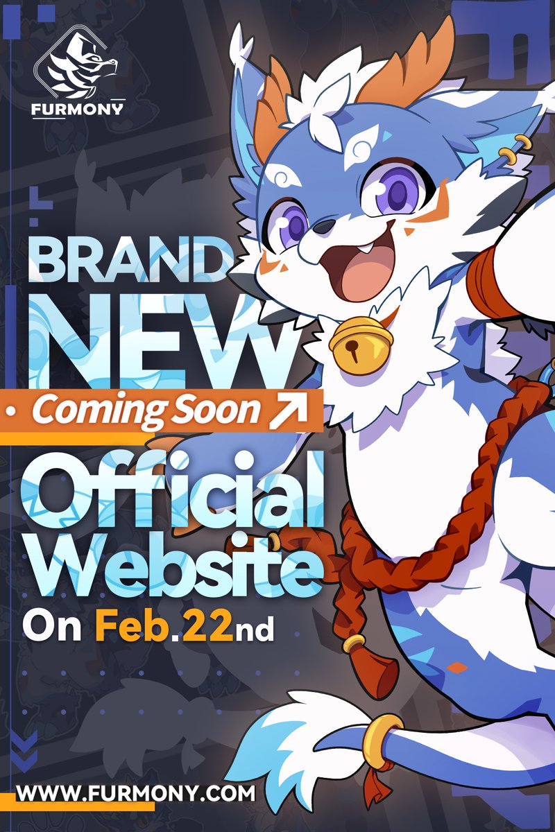 【🌟New Era of Hongmeng! Furmony Official Website Launches Global! 🌟】
——Repost to Win Limited Edition Paw Socks——

The brand-new official website of Furmony, crafted by Hongmeng Creations after a year of hard work, "furmony.com", will officially open at 8:00 PM on