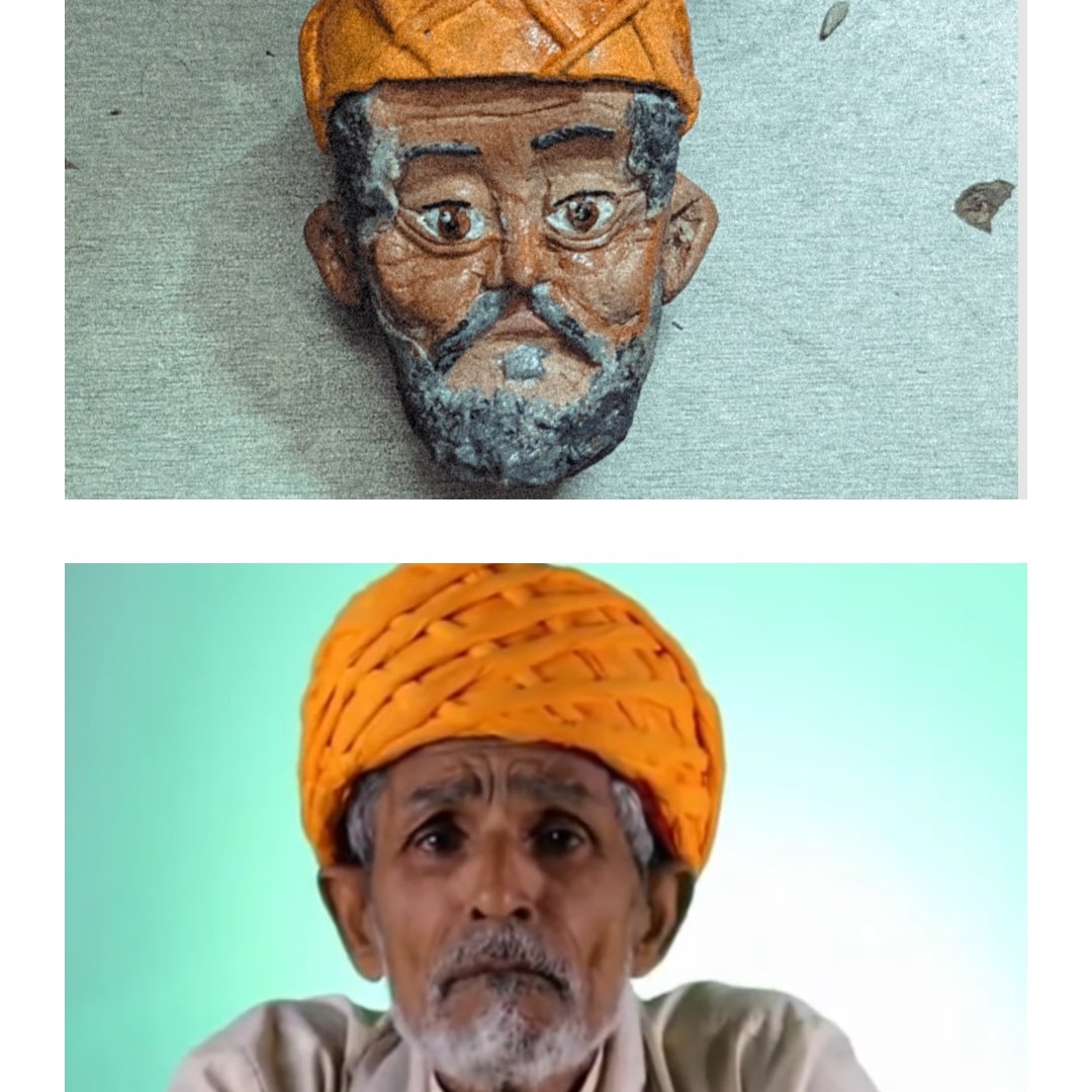 Saw <a href="/Mrwhosetheboss/">Arun Maini</a>' video on the oppo foldable &amp; one of the ai tools made him look like a cartoony clay doll

Which reminded me, I have sculpted my fav female creator &amp; fav rural channel, but not my favourite creator period.

With your permission, arun, I'd like to sculpt you.