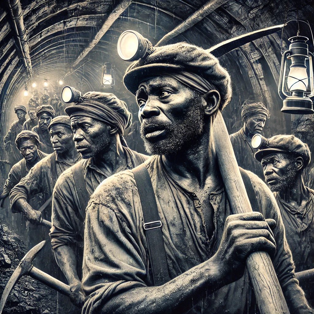 The West Virginia coal mines were a crucial site of Black labor organizing in the early 1900s. During the Mine Wars (1912-1921), Black and white miners worked together in unprecedented solidarity through the UMWA to fight for better working conditions.  #BlackHistory25 #WVHistory