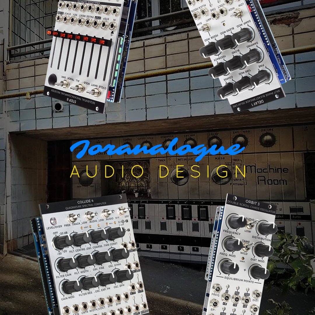 We're excited to announce that the entire range of Joranalogue Audio Design #eurorack modules is now available at MachineRoom, Kyiv, Ukraine!

Слава Україні! 🇺🇦

Shop here: machineroom.com.ua/shop/?attro-br…
