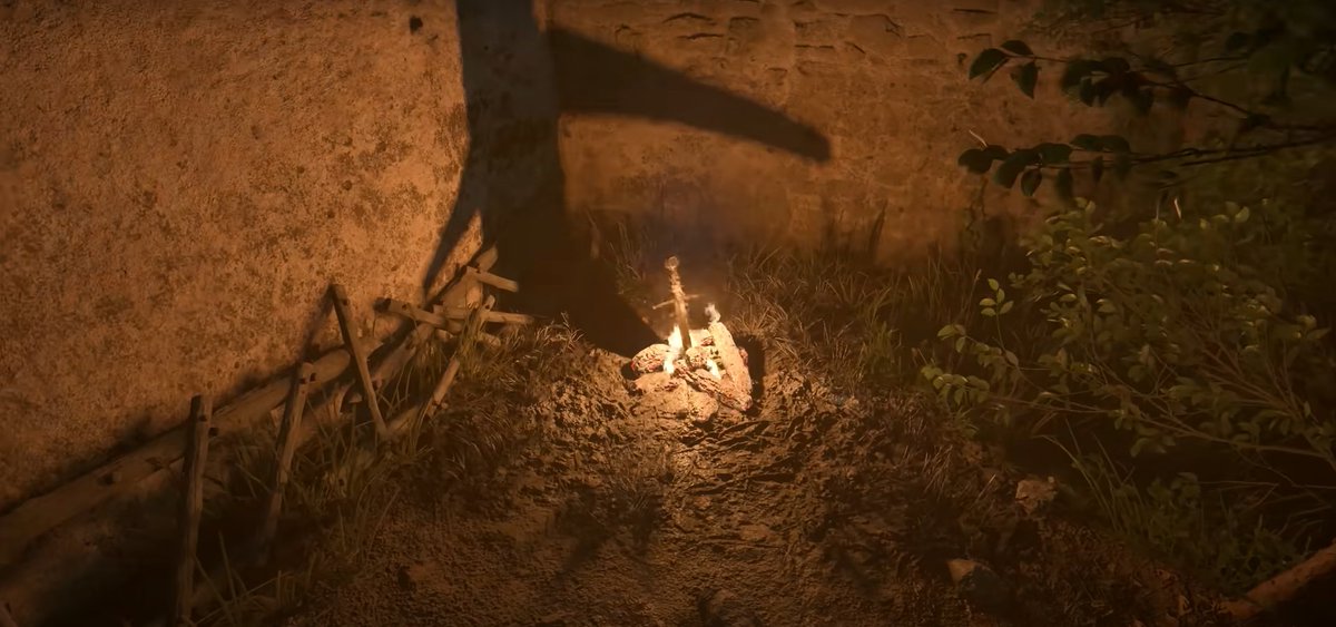 selected_gamer's tweet photo. Dark Souls Bonfire

Sedletz'in duvarlarının yakınında,  bir köşede bir Dark Souls şenlik ateşi yer alıyormuş.