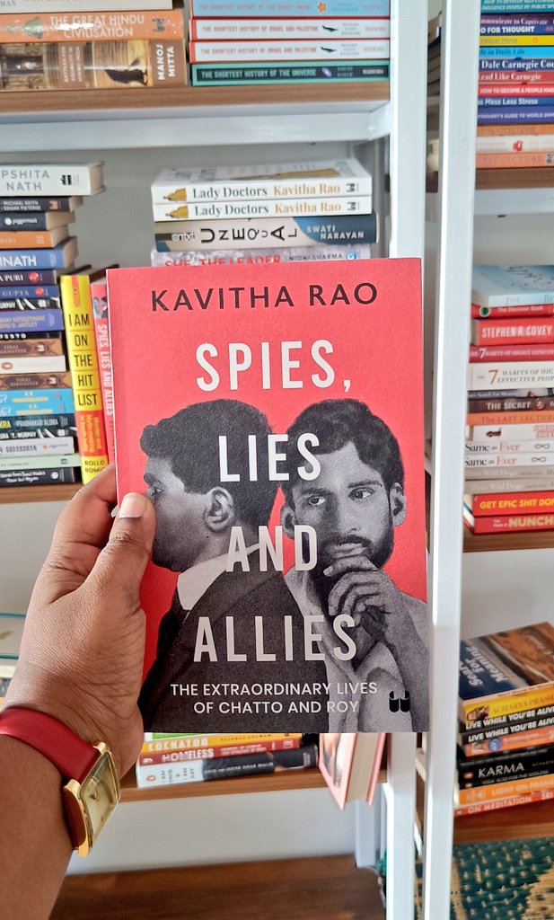 LalithaBookNook's tweet photo. If you ask who's the bestselling author at LBN, I'll say @kavitharao Her book, Lady Doctors, is the go-to recommendation in my store!!
We now have her new book "Spies, Lies and Allies" - The extraordinary lives of Chatto and Roy in our store!
Reach out for your copy! https://t.co/uWeGXYu4T6
