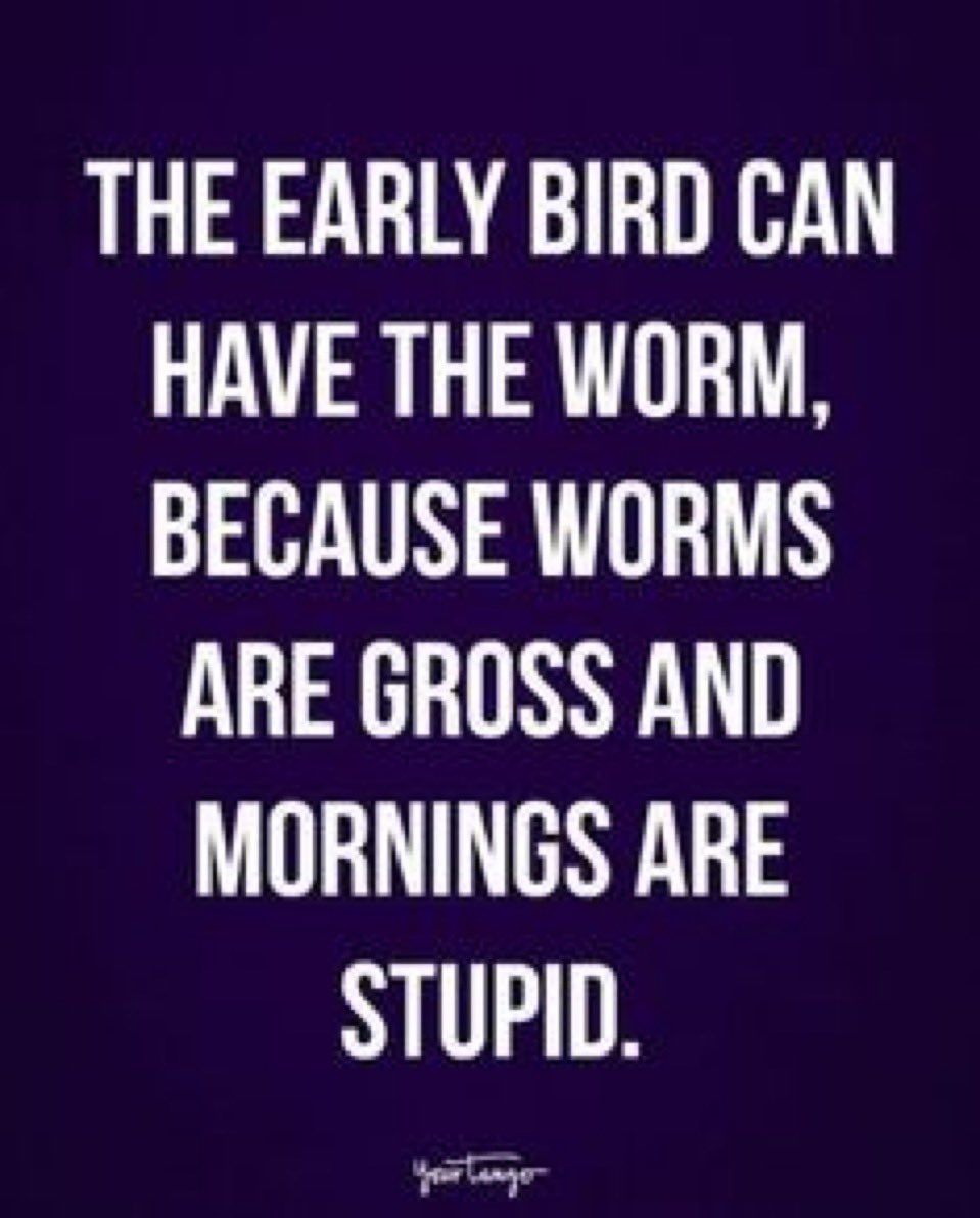 Good morning way too early on a Saturday!  

Turn from evil and do good; seek peace and pursue it.
Psalms 34:14 NIV