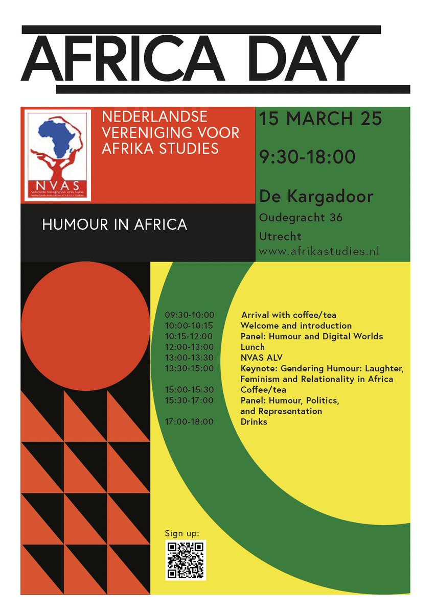 NVAS (@afrikastudies) on Twitter photo The NVAS Africa Day is approaching! Info, program and registration on afrikastudies.nl/nvas-africa-da… See you in Utrecht on March 15th ! <a href="/ASCLeiden/">AfricanStudiesCentre</a> The NVAS Africa Day is approaching! Info, program and registration on afrikastudies.nl/nvas-africa-da… See you in Utrecht on March 15th ! <a href="/ASCLeiden/">AfricanStudiesCentre</a>