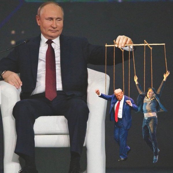 <a href="/realDonaldTrump/">Donald J. Trump</a> is an Agent of #KGB (today #FSB) and #Putin. Russia captured the #USA.

Time for the #PENTAGON to clear the White House from Ruzzia-#Trump.

#TrumpIsARussianAsset 
#TrumpisaNationalDisgrace 
#muskolini 
#Musk