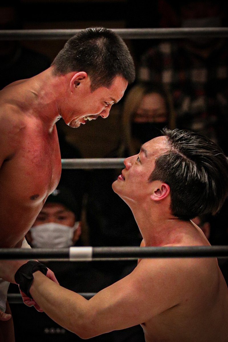 HAYA_IZU_1227's tweet image. 2025.2.22 後楽園ホール

この試合がどうしても観たかった。
中嶋勝彦選手の全部を受け止めてた。
めちゃくちゃカッコよかった。
これからもTさんを応援し続けます。

#GLEAT
#THawk