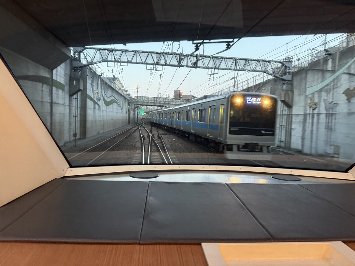 Dolphin_Wood's tweet photo. 車掌视角（ https://t.co/Yq68XYnuSq