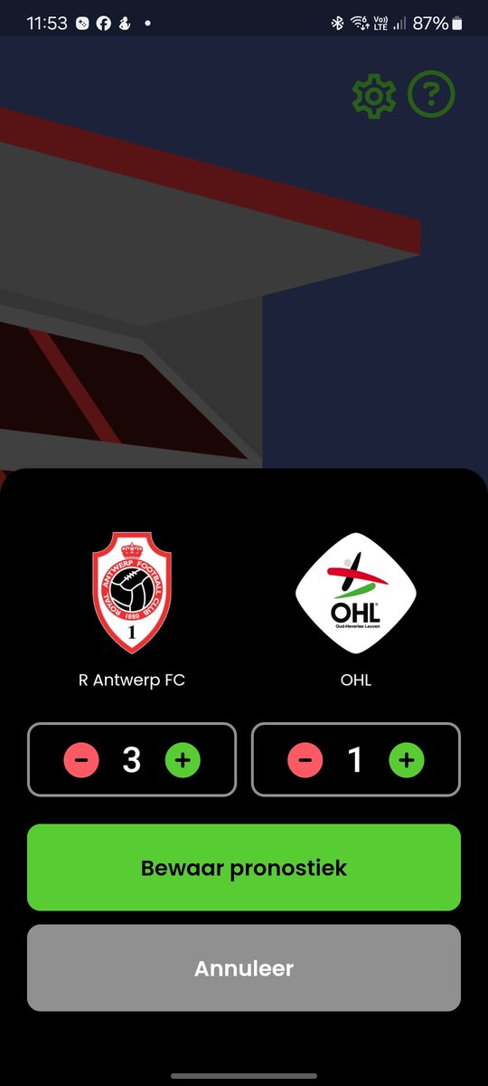 RankOneFootball's tweet photo. Voor de 2de week op rij speelt @official_rafc een thuiswedstrijd op de Bosuil. Komen er opnieuw 3 belangrijke punten bij voor de Playoffs 1 of ligt @OHLeuven dwars? Voorspel de uitslag in de gratis #RankOneProno app
#ANTOHL
#RAFC #OHL https://t.co/bGEHZhOjnN