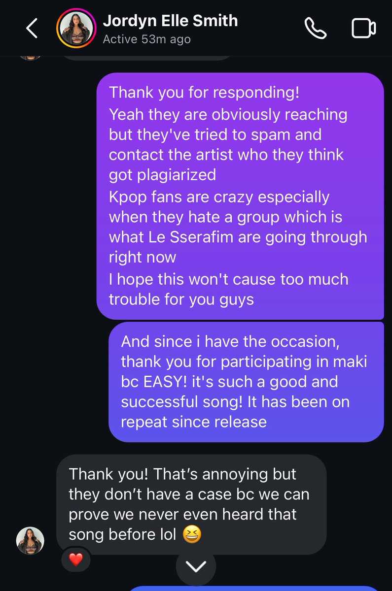 .<a href="/phamgucci/">t 😾hanni's</a> hoe blocked me so i can't qrt but i dmed one of easy's songwriters about this last year and to paraphrase she said yall are making shit up bc you have no proof. and it's true cause if it was an actual serious case we'd hear more of it than a pann post and some tweets