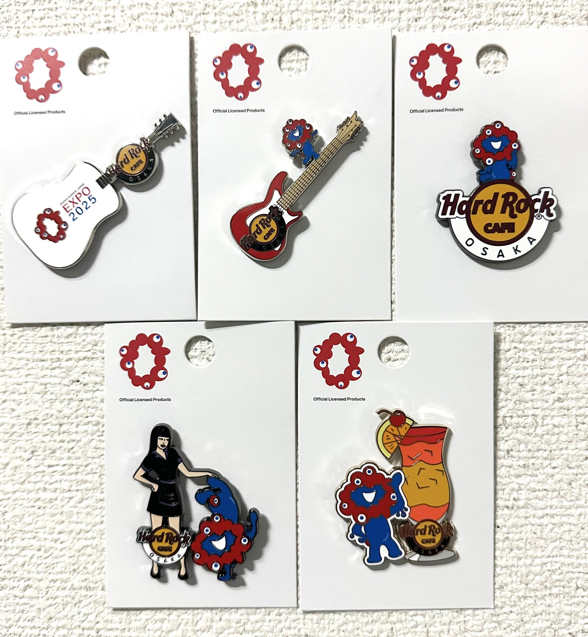 B'z☆エキシビジョン☆ハードロックカフェコラボ限定☆パイングラス アメリカンレストラン「ハードロックカフェ」『B'z 30TH YEAR