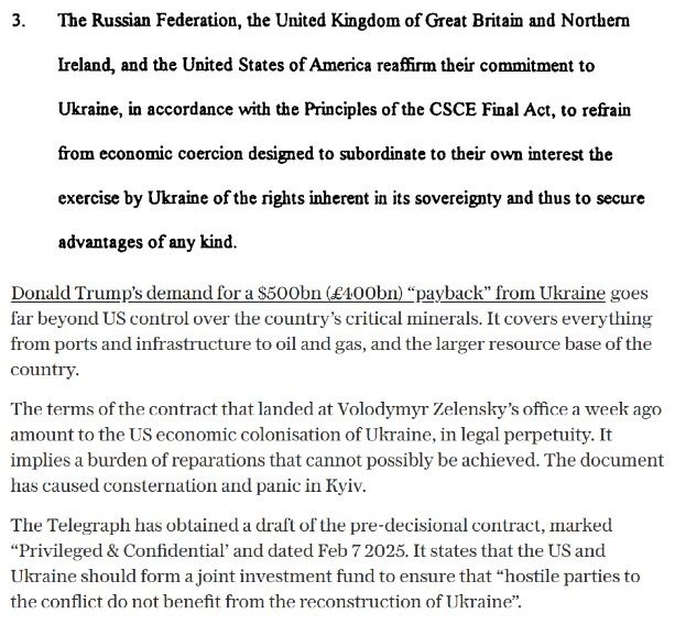 The United States appears to be in violation of the Budapest Memorandum which disarmed Ukraine of nuclear weapons in exchange for security guarantees.
The agreement signed by the US in 1994 specifically prohibits economic coercion against Ukraine.