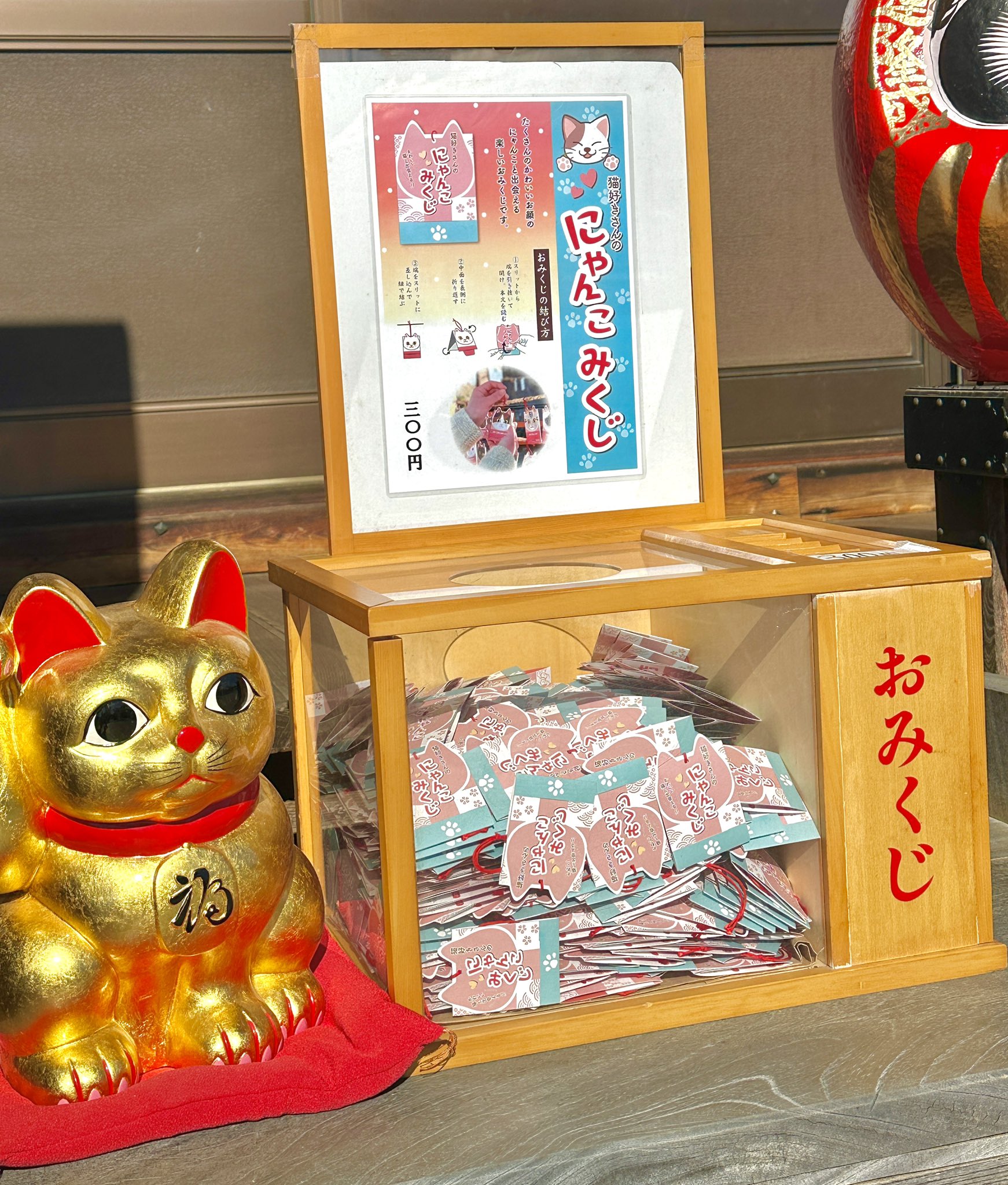 足利厄除け寺岡山元三大師 | 寺岡山元三大師✨ ねこ限定御朱印